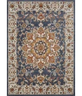 Loomaknoti Alsbrooke Amrenta Blue/Cream EA001 7 ft. 10 in. X 9 ft. 10 in. Rectangle Rug
