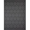 Loomaknoti Breyleigh Chendler Gray/Gray EB001 9 ft. 10 in. X 12 ft. 10 in. Rectangle Rug