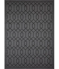 Loomaknoti Breyleigh Chendler Gray/Gray EB001 9 ft. 10 in. X 12 ft. 10 in. Rectangle Rug