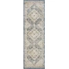 Loomaknoti Kehleigh Abagail Blue/Cream EK002 2 ft. X 6 ft. 7 in. Rectangle Rug