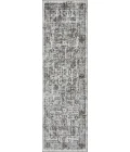 Loomaknoti Rhane Aberd Gray/Cream ER007 2 ft.  X 6 ft. 7” Rectangle Rug
