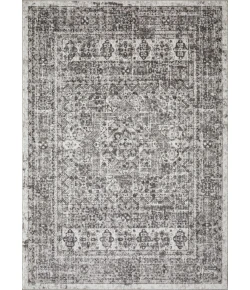 Loomaknoti Rhane Aberd Gray/Cream ER007 9 ft. 10 in. X 12 ft. 10 in. Rectangle Rug