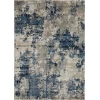 Loomaknoti Celena Alimon Blue/Cream EC001 9 ft. 10 in. X 12 ft. 10 in. Rectangle Rug