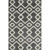 Loomaknoti Vemoa Adeta Blue/Cream EV001 4 ft. X 6 ft. Rectangle Rug