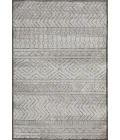 Loomaknoti Breyleigh Canderz Cream/Gray EB008 2 ft. X 3 ft. Rectangle Rug