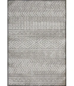 Loomaknoti Breyleigh Canderz Cream/Gray EB008 2 ft. X 3 ft. Rectangle Rug