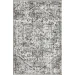 Loomaknoti Rhane Alemern Gray/Cream ER019 2 ft. X 3 ft. Rectangle Rug
