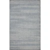 Loomaknoti Breyleigh Canderz Blue/Gray EB008 3 ft. X 5 ft. Rectangle Rug