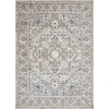 Loomaknoti Kehleigh Avalie Cream/Beige EK017 6 ft. 7 in. X 9 ft. 2 in. Rectangle Rug