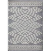 Loomaknoti Kissandrah Bayrend Gray/Cream EKI005 2 ft. X 3 ft. Rectangle Rug