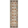 Loomaknoti Alsbrooke Delary Cream/Beige EA005 2 ft. X 6 ft. 7 in. Rectangle Rug