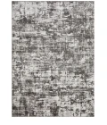 Loomaknoti Rhane Akason Gray/Cream ER009 7 ft. 10 in. X 9 ft. 10 in. Rectangle Rug