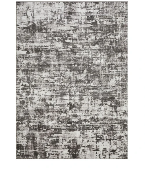 Loomaknoti Rhane Akason Gray/Cream ER009 7 ft. 10 in. X 9 ft. 10 in. Rectangle Rug
