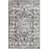 Loomaknoti Rhane Alvner Gray/Cream ER018 2 ft. X 3 ft. Rectangle Rug