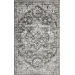 Loomaknoti Rhane Alemern Gray/Cream ER019 3 ft. 3 in. X 5 ft. 3 in. Rectangle Rug