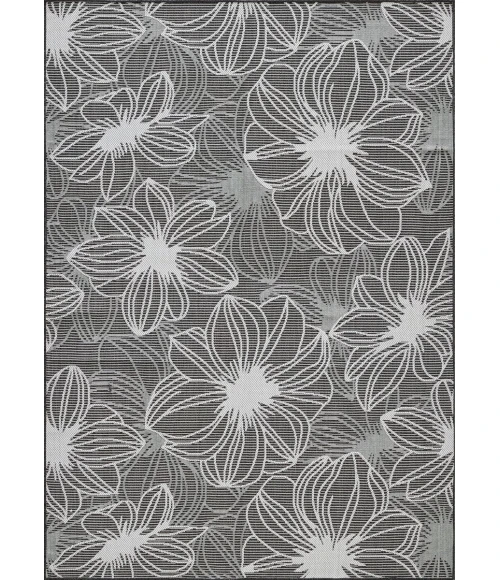 Loomaknoti Breyleigh Cerimia Gray/Cream EB007 9 ft. 10 in. X 12 ft. 10 in. Rectangle Rug