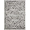 Loomaknoti Rhane Alvezi Gray/Cream ER017 9 ft. 10 in. X 12 ft. 10 in. Rectangle Rug