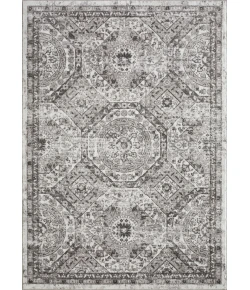 Loomaknoti Rhane Alvezi Gray/Cream ER017 9 ft. 10 in. X 12 ft. 10 in. Rectangle Rug