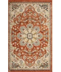 Loomaknoti Malanie Charler Red/Beige EM002 3 ft. 3 in. X 5 ft. 3 in. Rectangle Rug