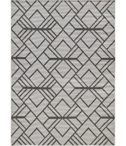 Loomaknoti Breyleigh Charske Cream/Gray EB002 9 ft. 10 in. X 12 ft. 10 in. Rectangle Rug