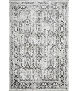 Loomaknoti Rhane Almurz Gray/Cream ER013 4 ft. X 6 ft. Rectangle Rug