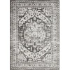 Loomaknoti Rhane Alvner Gray/Cream ER018 6 ft. 7 in. X 9 ft. 2 in. Rectangle Rug