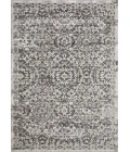 Loomaknoti Rhane Alreka Gray/Cream ER022 7 ft. 10 in. X 9 ft. 10 in. Rectangle Rug