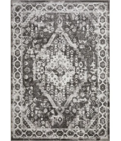 Loomaknoti Rhane Adleigh Gray/Cream ER012 7 ft. 10 in. X 9 ft. 10 in. Rectangle Rug
