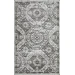 Loomaknoti Rhane Alvezi Gray/Cream ER017 3 ft. 3 in. X 5 ft. 3 in. Rectangle Rug