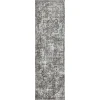 Loomaknoti Rhane Alemern Gray/Cream ER019 2 ft. X 6 ft. 7 in. Rectangle Rug