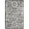 Loomaknoti Rhane Alvezi Gray/Cream ER017 2 ft. X 3 ft. Rectangle Rug
