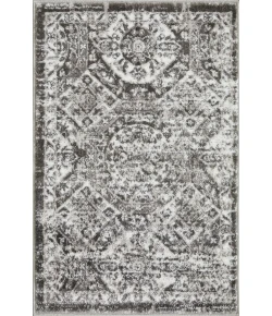 Loomaknoti Rhane Alvezi Gray/Cream ER017 2 ft. X 3 ft. Rectangle Rug