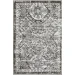 Loomaknoti Rhane Alvezi Gray/Cream ER017 2 ft. X 3 ft. Rectangle Rug