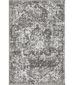 Loomaknoti Rhane Alemern Gray/Cream ER019 2 ft. X 3 ft. Rectangle Rug