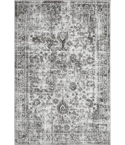 Loomaknoti Rhane Allory Gray/Cream ER014 4 ft. X 6 ft. Rectangle Rug