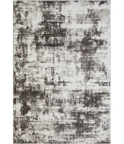 Loomaknoti Rhane Vearali Gray/Cream ER002 4 ft. X 6 ft. Rectangle Rug