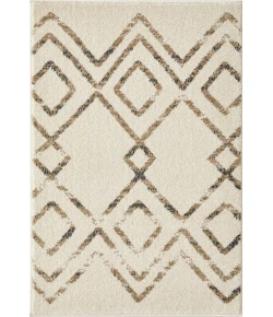 Loomaknoti Taytum Rocey White/Gray ET001 2 ft. X 3 ft. Rectangle Rug