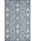 Loomaknoti Breyleigh Calitrah Blue/Cream EB005 3 ft. X 5 ft. Rectangle Rug