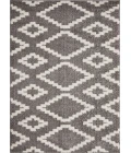 Loomaknoti Vemoa Aslayn Gray/Cream EV002 7 ft. 10 in. X 9 ft. 10 in. Rectangle Rug