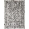 Loomaknoti Rhane Aberd Gray/Cream ER007 7 ft. 10 in. X 9 ft. 10 in. Rectangle Rug