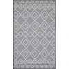 Loomaknoti Breyleigh Calvyn Gray/Cream EB004 3 ft. X 5 ft. Rectangle Rug