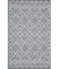 Loomaknoti Breyleigh Calvyn Gray/Cream EB004 3 ft. X 5 ft. Rectangle Rug