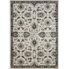 Loomaknoti Celena Ashbil Cream/Blue EC005 9 ft. 10 in. X 12 ft. 10 in. Rectangle Rug