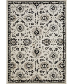 Loomaknoti Celena Ashbil Cream/Blue EC005 9 ft. 10 in. X 12 ft. 10 in. Rectangle Rug