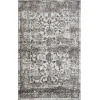 Loomaknoti Rhane Vandian Cream/Gray ER005 3 ft. 3 in. X 5 ft. 3 in. Rectangle Rug