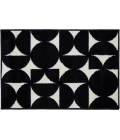 Loomaknoti Tecopa Sevella Black/White ETR07BLW20 3 ft. 3” X 5 ft. 3” Rectangle Rug
