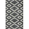 Loomaknoti Vemoa Aslayn Blue/Cream EV002 3 ft. 3 in. X 5 ft. 3 in. Rectangle Rug
