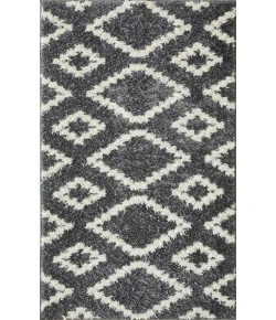Loomaknoti Vemoa Aslayn Blue/Cream EV002 3 ft. 3 in. X 5 ft. 3 in. Rectangle Rug