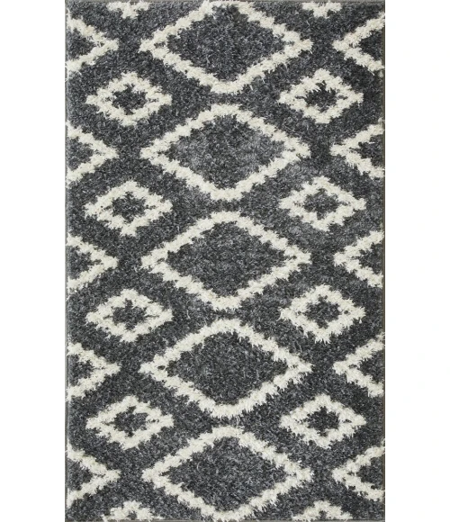 Loomaknoti Vemoa Aslayn Blue/Cream EV002 3 ft. 3” X 5 ft. 3” Rectangle Rug