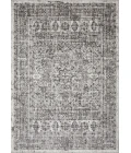 Loomaknoti Rhane Aberd Gray/Cream ER007 6 ft. 7” X 9 ft. 2” Rectangle Rug